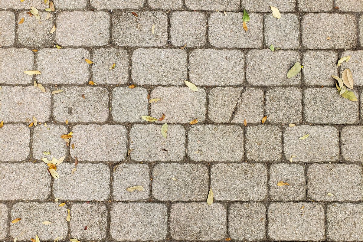 Paver patio installation for a hardscaping contractor