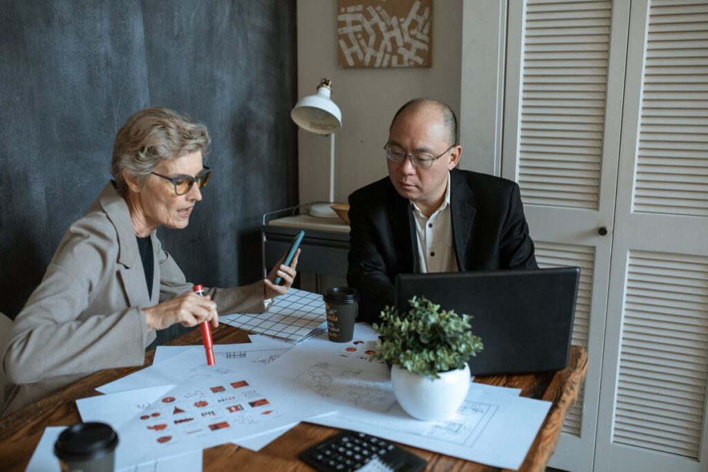 Digital marketing agency Hackettstown NJ team planning a local business campaign