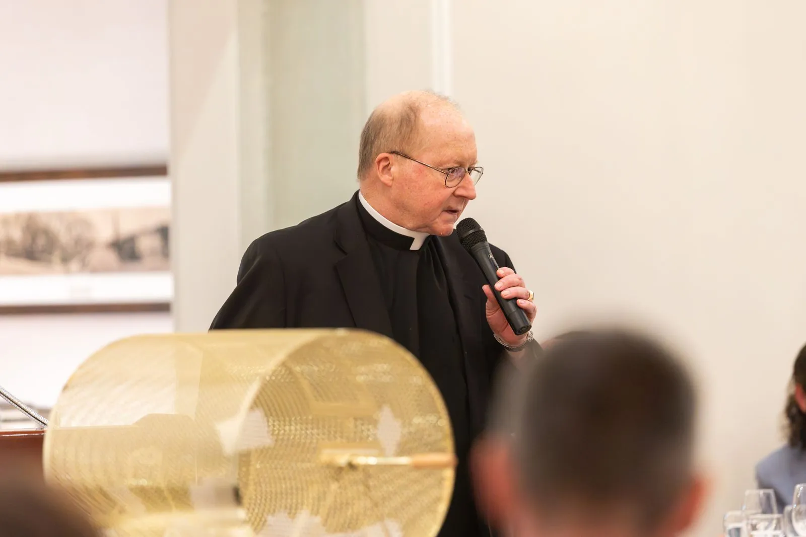 Knights of Columbus dinner event photographed by The Hype Hero